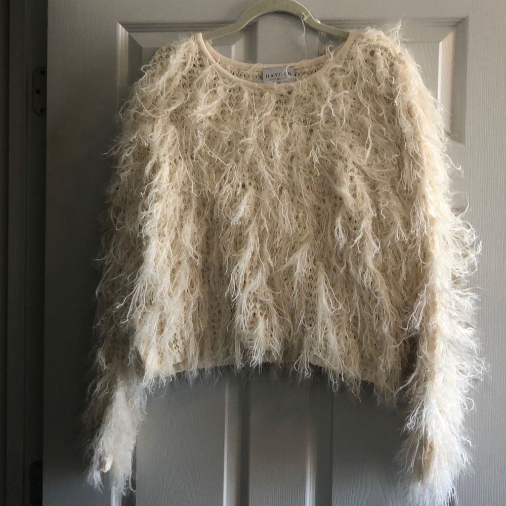 Cream sweater